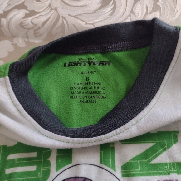 Disney Pixar Buzz Light-year PJ Shirt - Picture 2 of 2